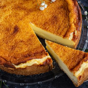 מגש עוגות גבינה אפויה